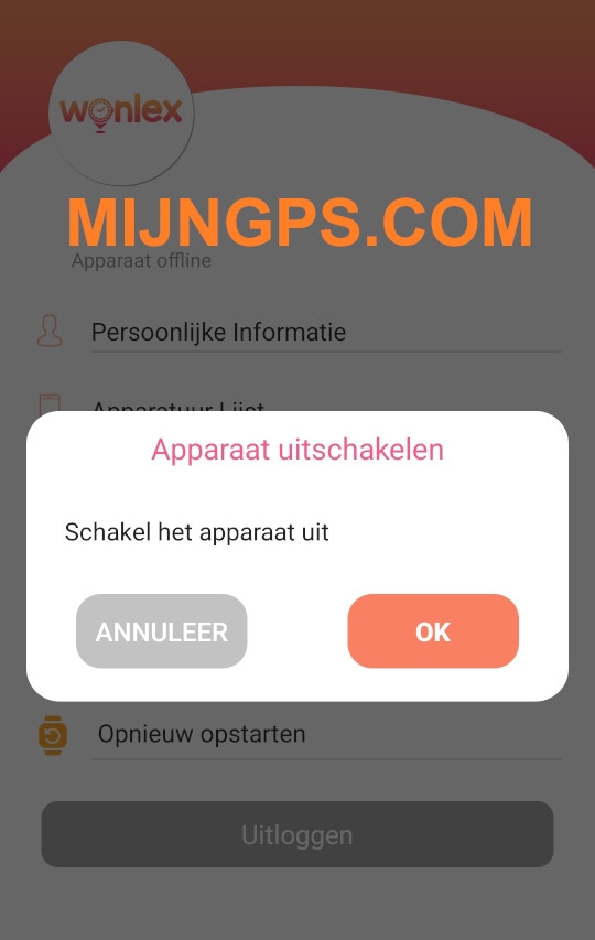 Wonlex gps horloge online voor kinderen